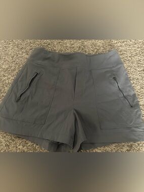 Athleta Light Gray Performance Shorts